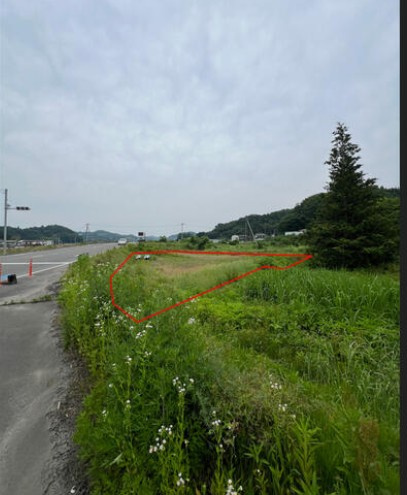 伊達市 月舘町御代田字関ノ下 店舗用地の外観