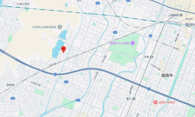 姫路市町坪（全3棟）1号棟の地図