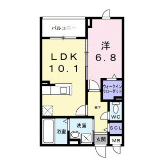 【間取り】 | アーバンコート堀川西