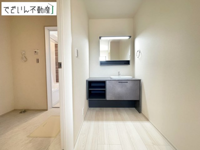 【独立洗面台】 | Livele Garden.S熊谷市拾六間 第6　新築住宅 | ≪1号棟≫
現地(2026年7月撮影)