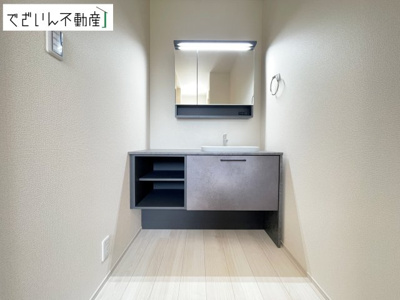 【独立洗面台】 | Livele Garden.S熊谷市拾六間 第6　新築住宅 | ≪1号棟≫
現地(2026年7月撮影)