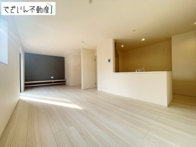 【居間・リビング】 | Livele Garden.S熊谷市拾六間 第6　新築住宅 | ≪1号棟≫
現地(2026年7月撮影)