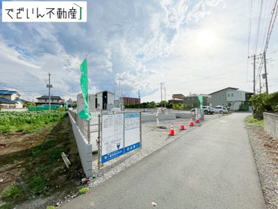 【前面道路含む現地写真】 | Livele Garden.S熊谷市拾六間 第6　新築住宅 | ≪1号棟≫
現地(2026年5月撮影)