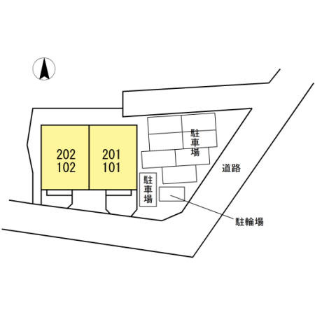 アレイズの区画図