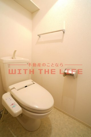 ベアーレ高屋敷【キャッシュバック対象】のトイレ|トイレもきれいです