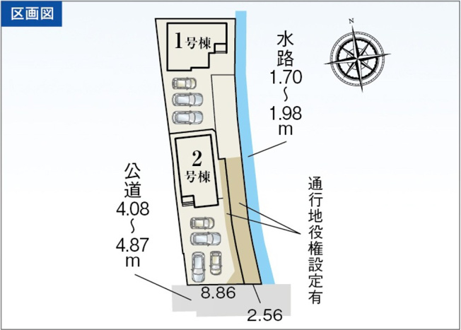 【区画図】 | 駿河区向敷地4丁目2期　新築戸建　1号棟