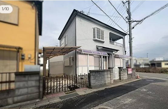 岩出市西国分の前面道路含む現地写真