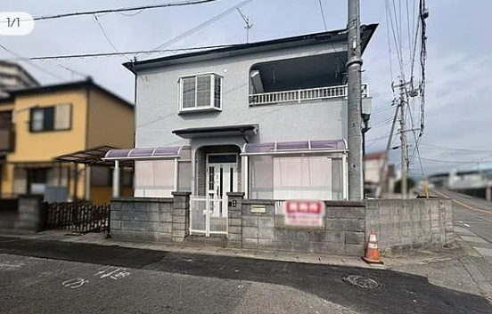 岩出市西国分の前面道路含む現地写真