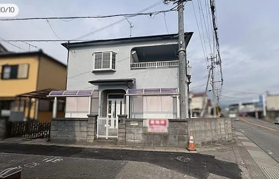 岩出市西国分の前面道路含む現地写真