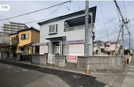 岩出市西国分の前面道路含む現地写真