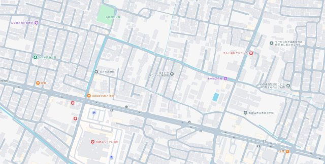 和歌山市木ノ本　第10期　新築一戸建ての地図