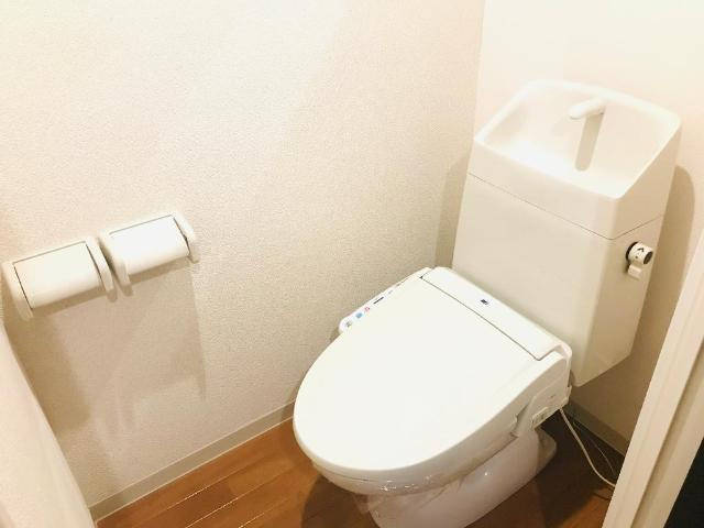 熊本市西区池田１丁目のアパートのトイレ
