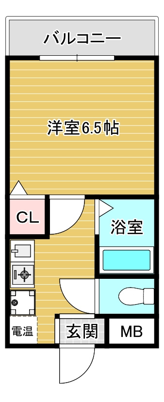 クロスロード北池田の間取り