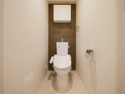 【トイレ】 | グレースリバー中之島 | 落ち着いた色調のトイレです