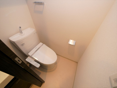 【トイレ】 | エステムコート梅田・茶屋町Ⅲネクスタ | 落ち着いたトイレです