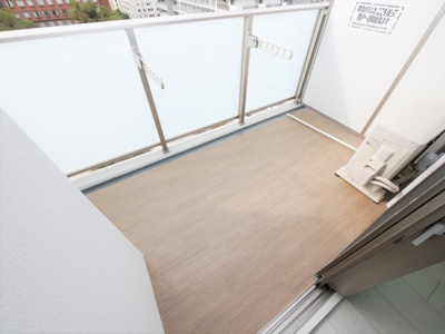 【バルコニー】 | ラルシェパルク新大阪 | 落ち着いた時間を過ごせるバルコニーです