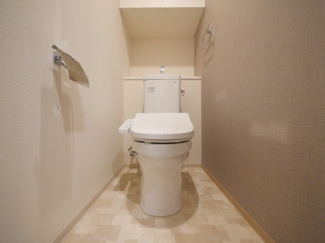 【トイレ】 | セイワパレス本町東 | 落ち着いた色調のトイレです