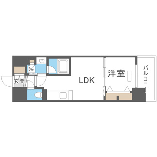 【間取り】 | アーバネックス東梅田