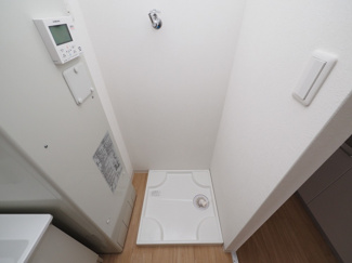 【設備】 | みおつくし大池橋 | 洗濯機置き場です
