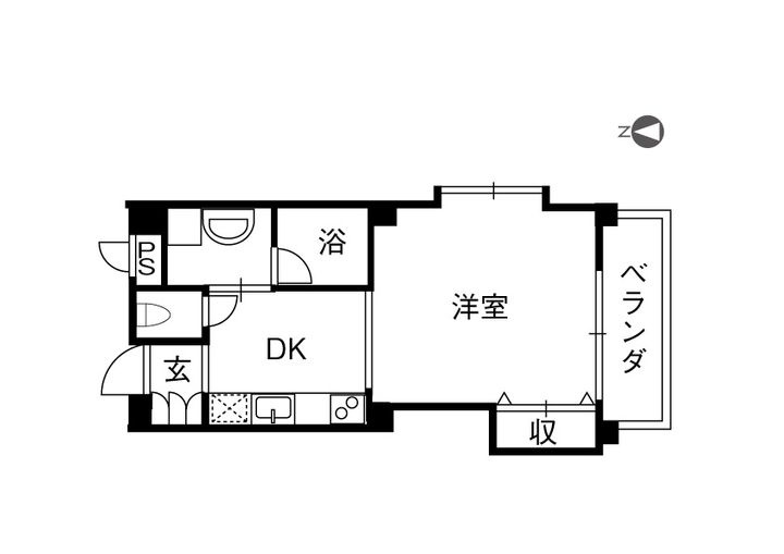 セントラルフェイスの間取り