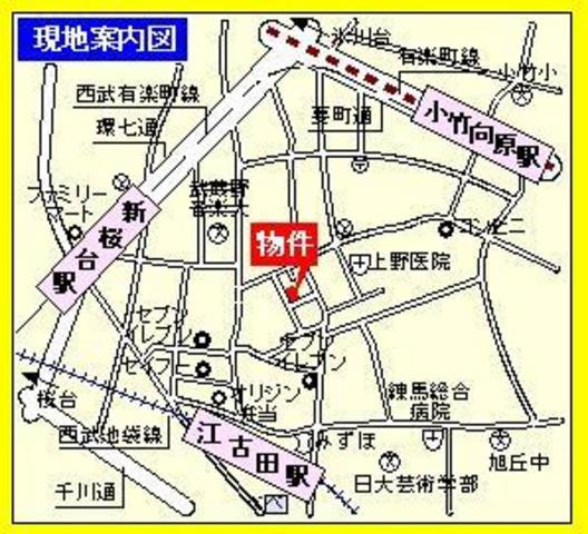 カーサアルテスタの地図|★現地案内図★