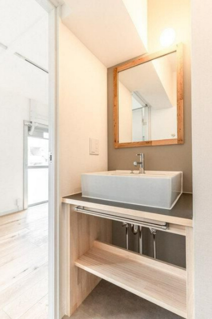 ｇｏｏｄｒｏｏｍ　ｒｅｓｉｄｅｎｃｅ　座間ホシノタニ団地　2号棟の洗面所