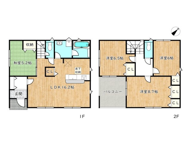 【間取り】 | 姫路市四郷町東阿保第12／全3棟