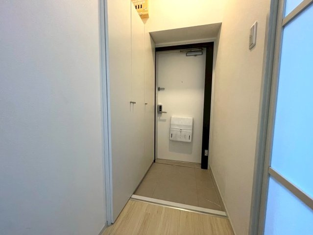 ◆リフォーム済み美室◆地下鉄東西線「東野」駅徒歩１１分◆南向き１ＬＤＫ住戸◆山科団地Ｂ棟の玄関|玄関