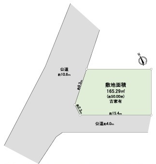 狭山市広瀬東4丁目　建築条件なし売地　西武新宿線『狭山市駅』バス22分　【広瀬小学区】の区画図
