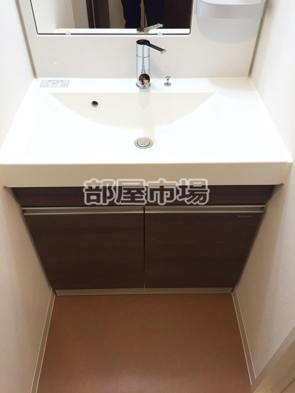 ライジングプレイス浅草NORTHの洗面所
