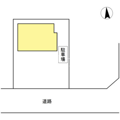 【区画図】 | 上六名一丁目戸建貸家1