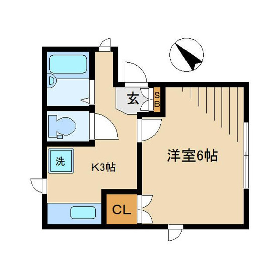 【間取り】 | フラット城山