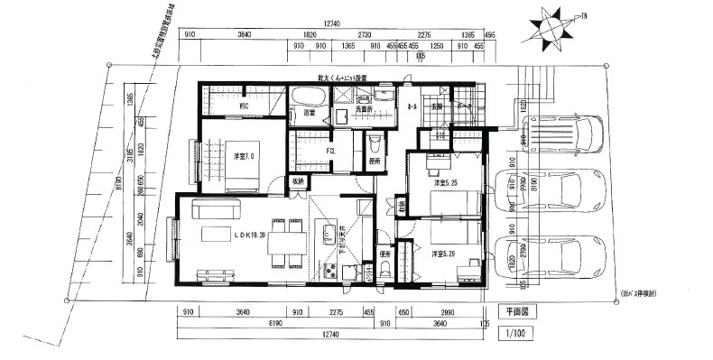 佐伯区城山2丁目　№122の参考プラン|建物プラン図
※間取り図は変更になる可能性があります。