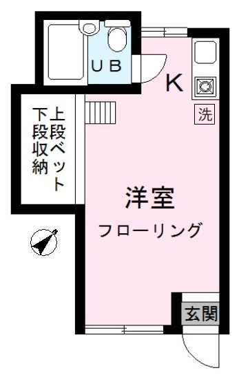 しらゆりハイツの間取り