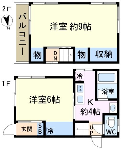 本一色一丁目戸建の間取り