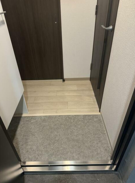 プラシード砧の玄関