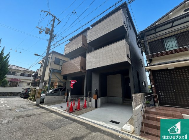 大阪市西淀川区中島　第12期　新築一戸建ての外観|安心の10年保証！外観を美しく保ち、雨水で汚れを落とします！気になることがありましたら、お気軽にお問い合わせください！