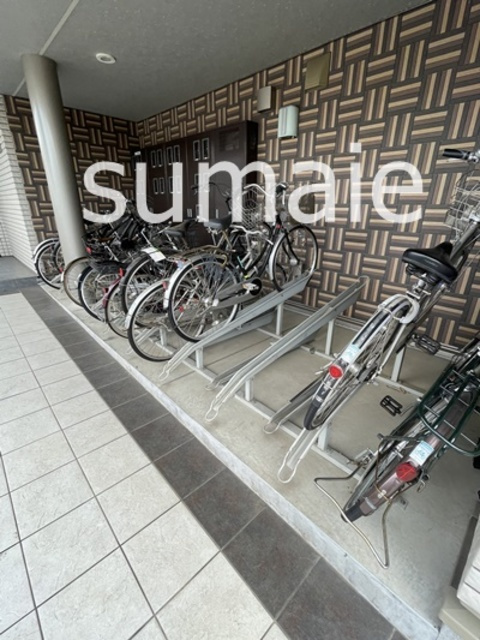 デスティーノのその他共用部分|敷地内駐輪場です☆
