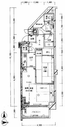 シーアイヴィラ伊豆熱川の間取り