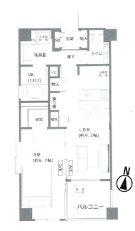 【間取り】 | デュオ・スカーラ西麻布ＥＡＳＴ
