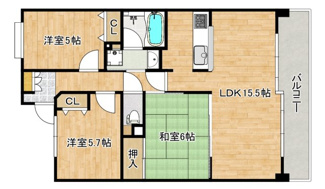 【間取り】 | フルヴェール白鷺