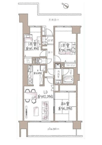 【間取り】 | 稲城パーク・ホームズ
