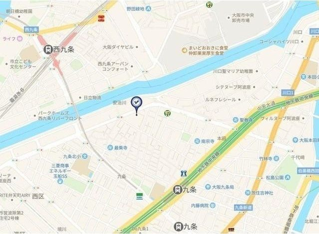 アドバンス大阪セレーノの地図