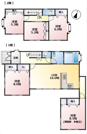 【間取り】 | 山武市横田　中古戸建