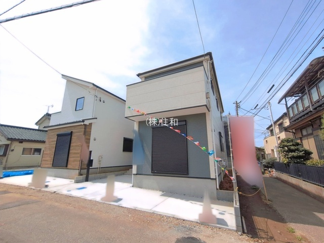 【新築分譲住宅】富士見市上沢7期の前面道路含む現地写真