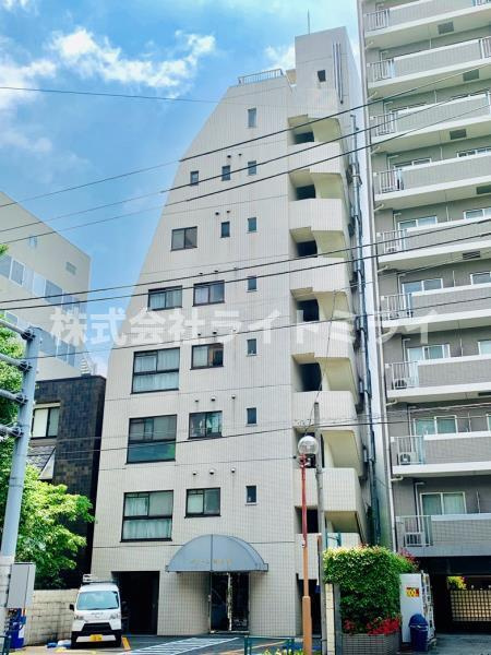 文京区大塚２丁目の賃貸マンションの外観パース| 