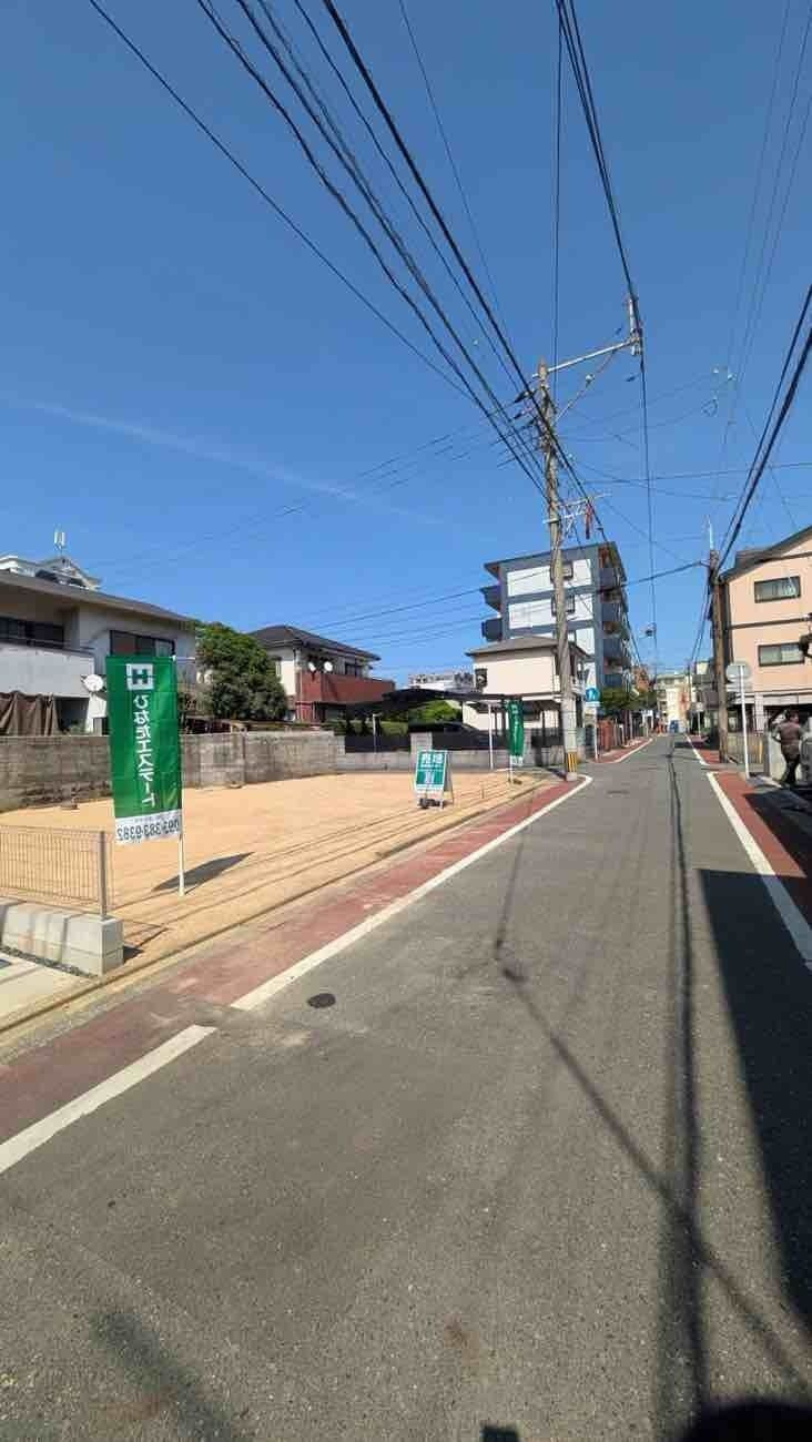 三六町の前面道路含む現地写真