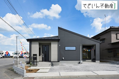 【外観】 | Livele Garden.S加須市騎西　【平屋】新築住宅 | 現地(2026年7月撮影)