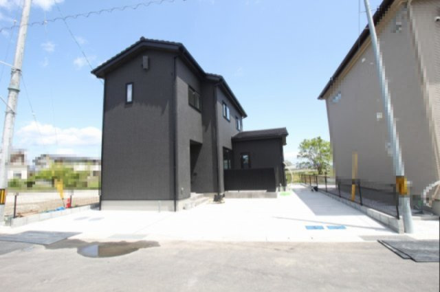南国市大そね　2号棟　サウナ室付き　新築戸建　（全2区画）　の外観|土地面積　145.40㎡ (約43.98坪）
