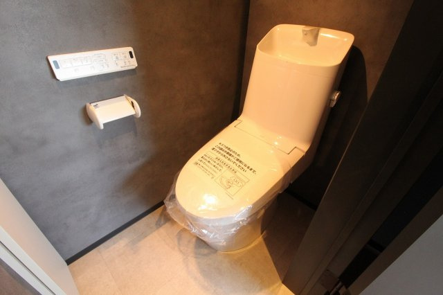 南国市大そね　2号棟　サウナ室付き　新築戸建　（全2区画）　のトイレ|2Ｆ